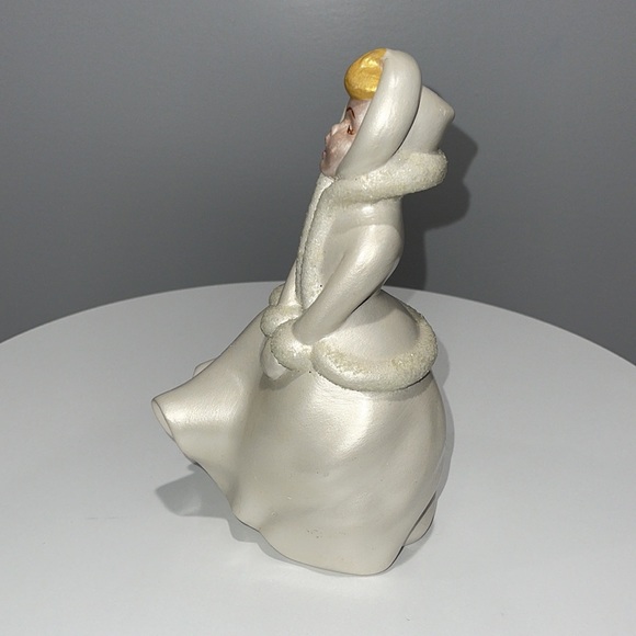 Christmas Mold Carolers Hand-painted Mid-century Modern Vintage Set of 3 - Picture 7 of 17